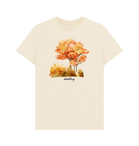 Natural Recycled Printed T-Shirt Front