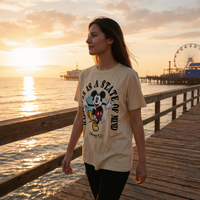 Disney 100 Mickey Mouse 'Happiness Is A State Of Mind' Graphic Tee