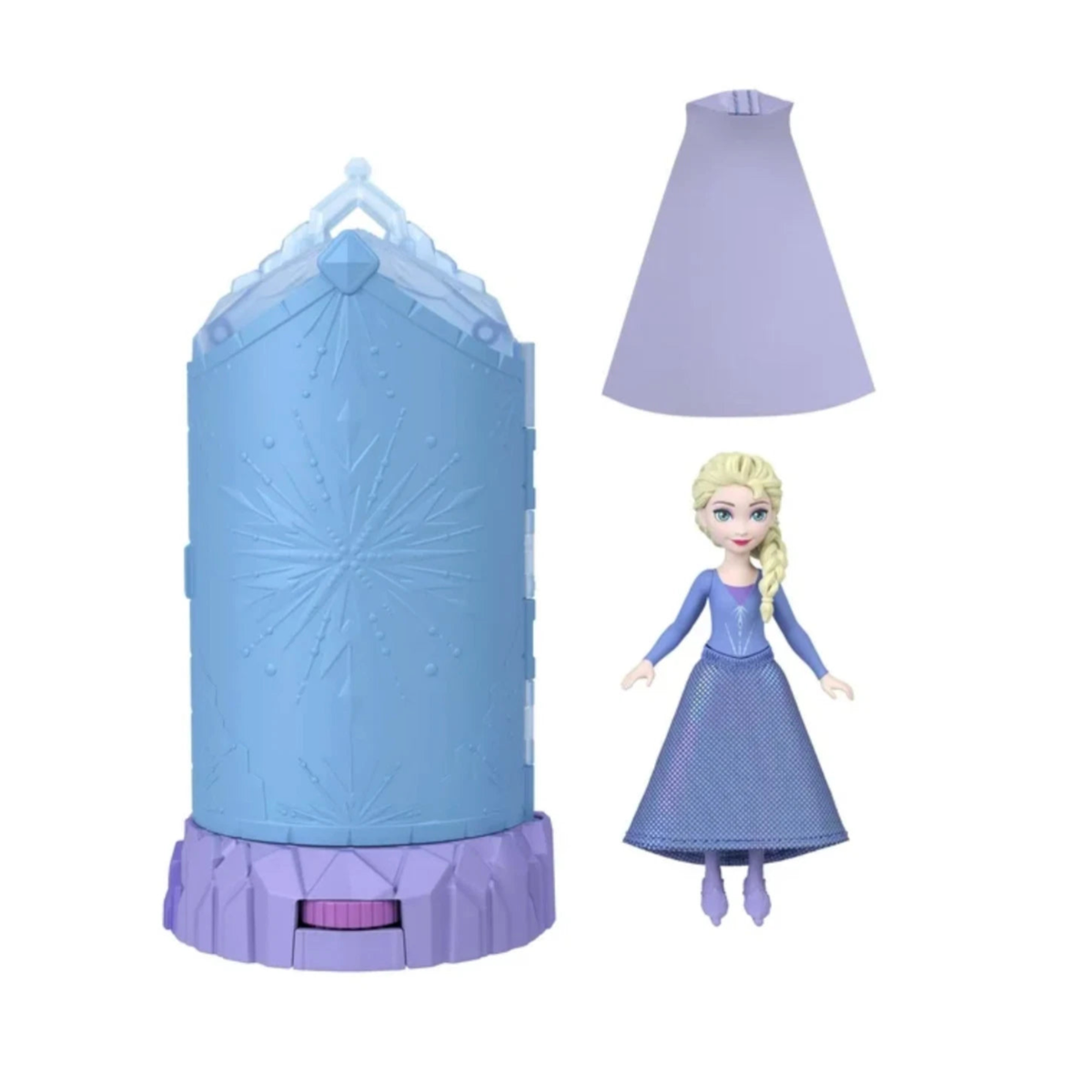 Disney Frozen Ice Castle Spin Surprise Pack Playset - Elsa Doll