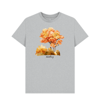 Grey Recycled Printed T-Shirt Front