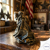 Betsy Ross Limited Edition Small Bronze Sculpture — Signed SCJ / Seward Johnson (1984) — #86/5000