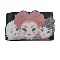 Loungefly x Disney Hocus Pocus Sanderson Sisters & Binx the Cat Flap Wallet