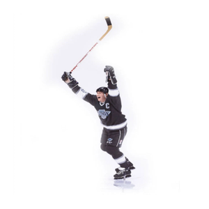 Wayne Gretzky, McFarlane Legends - Deluxe Action Figure - Wayne Gretzky, Los Angeles Kings, Center, No. 99, sculpted in the celebratory pose when he broke Gordie Howe's all-time scoring record on Oct. 15, 1989