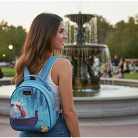 Disney's The Little Mermaid "Kiss The Girl" Ariel & Eric Movie Scene Light-Up Mini Backpack