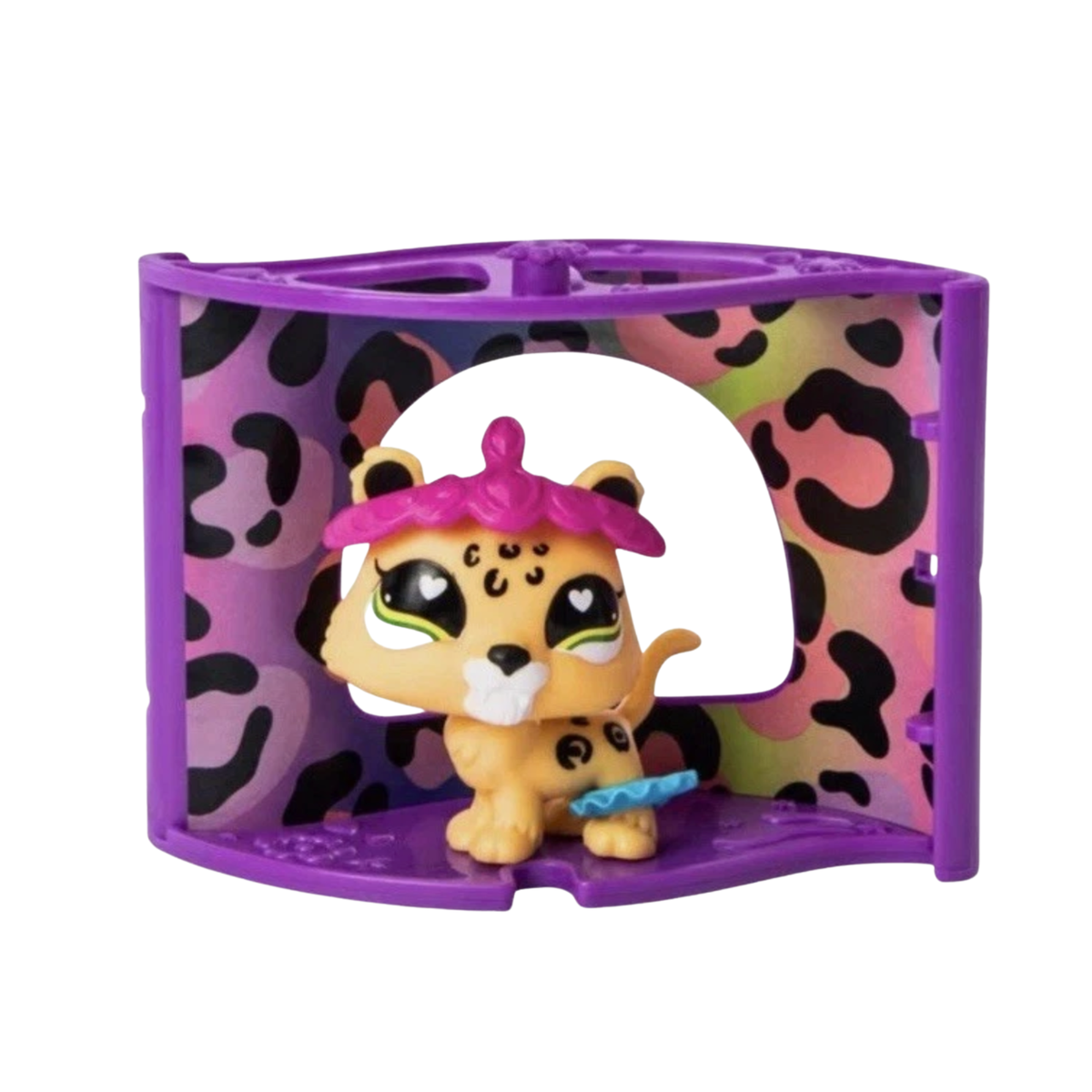Littlest Pet Shop LPS Gen 7 Pet Nook Jaguar Spot Animal Print #322