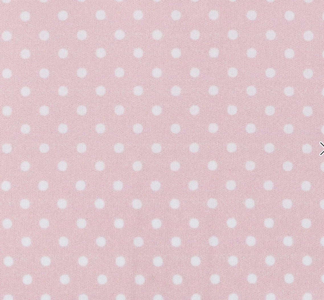 Loungefly x Disney Positively Minnie Collection Saddle Bag interior fabric - pink with white polka dots close up