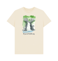 Natural Recycled Printed T-Shirt Front