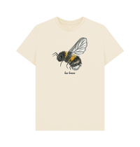 Natural Recycled Printed T-Shirt Front
