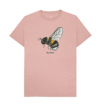 Sunset Pink Recycled Printed T-Shirt Front
