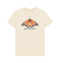 Natural Recycled Printed T-Shirt Front
