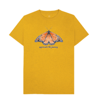 Sunflower Yellow Recycled Printed T-Shirt Front