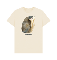Natural Recycled Printed T-Shirt Front