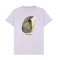 Light Purple Recycled Printed T-Shirt Front
