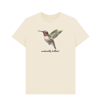 Natural Recycled Printed T-Shirt Front