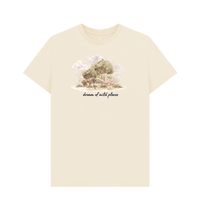 Natural Recycled Printed T-Shirt Front