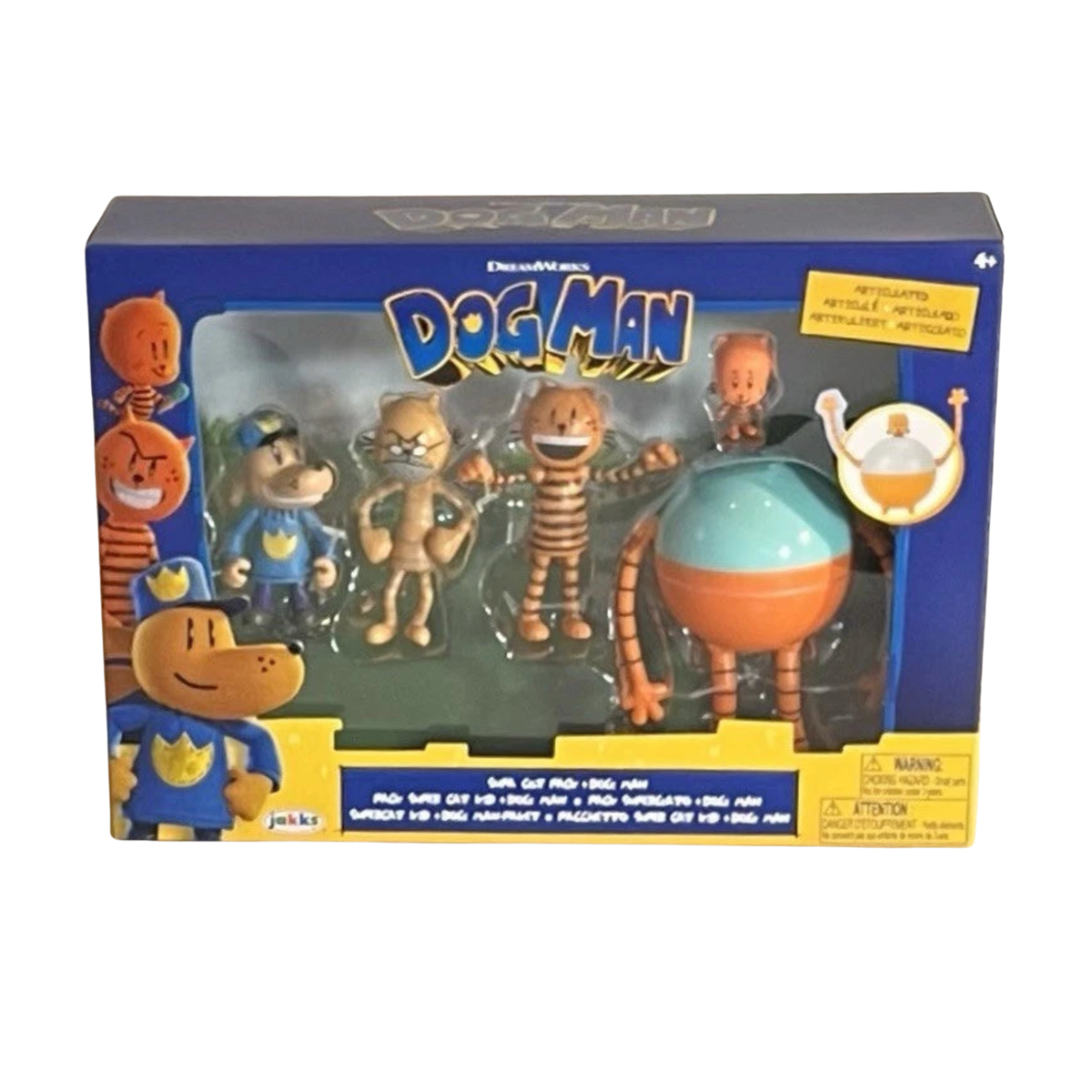 Dog Man Figure Multipack, Wave 2 from Jakks Pacific