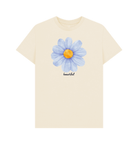 Natural Recycled Printed T-Shirt Front