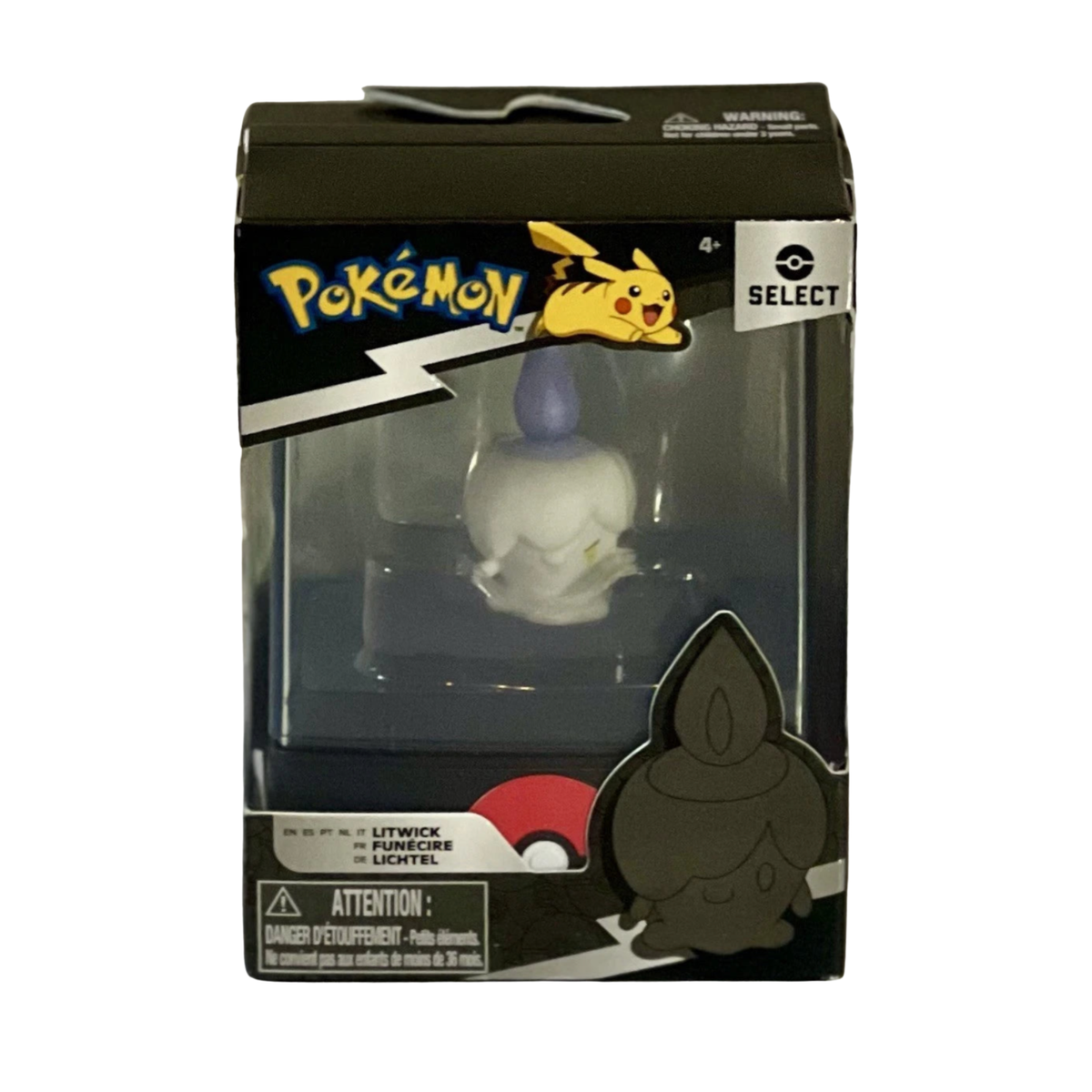 Pokemon Select Battle Figure by Jazwares - Litwick