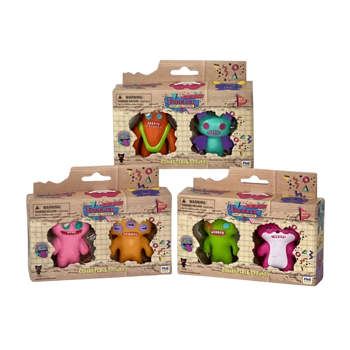 FUGGLERS Funny Ugly Monsters Collectible Figurines - Rad Edition Bundle