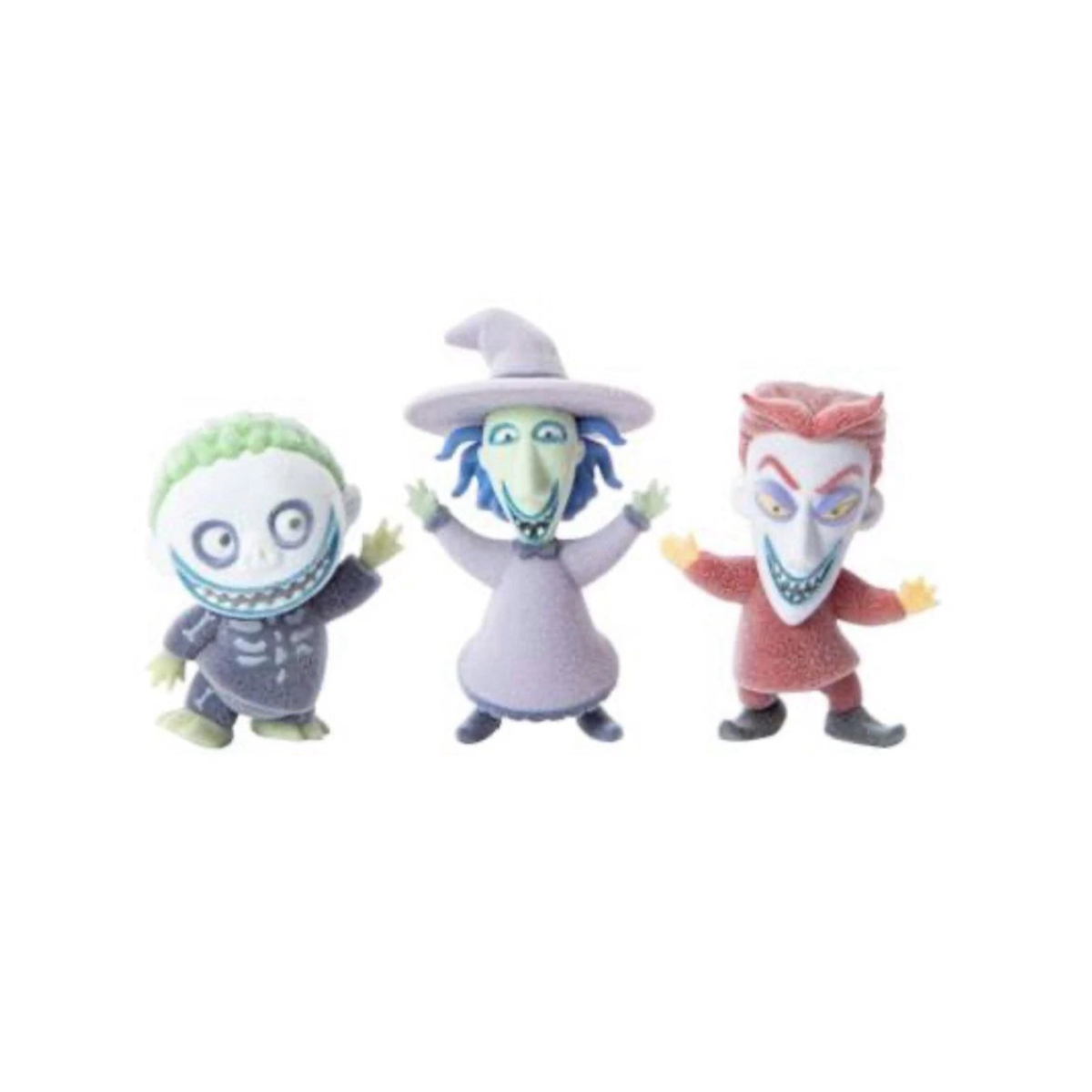 Disney's The Nightmare Before Christmas Flocked Figures - Lock, Shock and Barrel