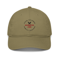 Organic Baseball Cap/Dad Hat, Uniquely Eartharia Collection, Designated Cook