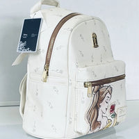 Loungefly x Disney Beauty & The Beast Falling Roses Mini Backpack