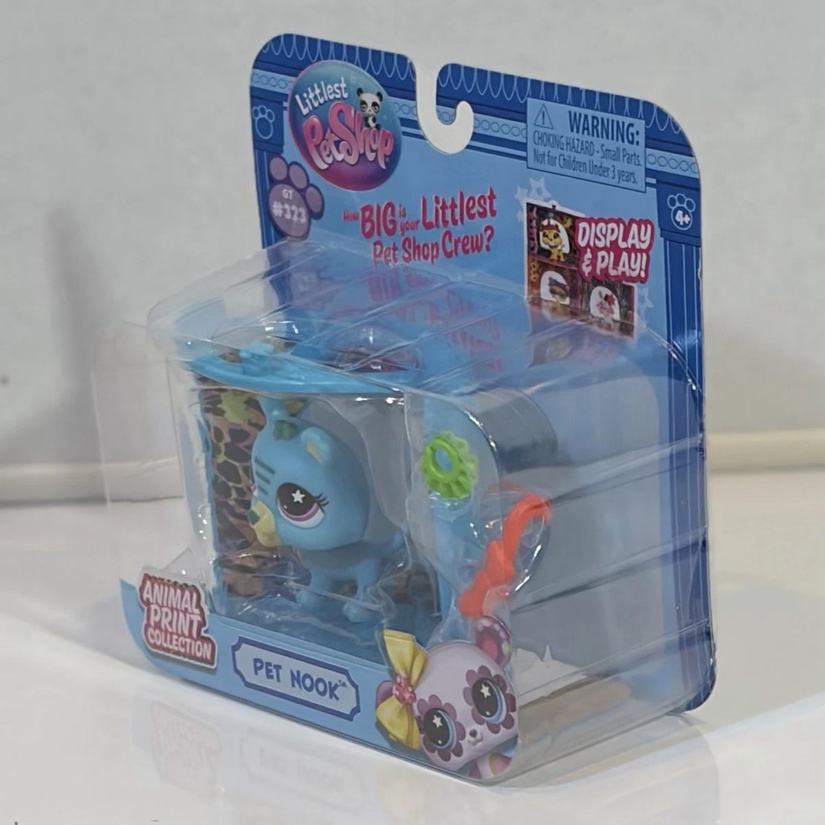 Littlest Pet Shop LPS Gen 7 Pet Nook Tiger Turf  Animal Print #323