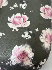 Loungefly x Disney Positively Minnie Collection, Cross Body Bag, Black Pink Floral